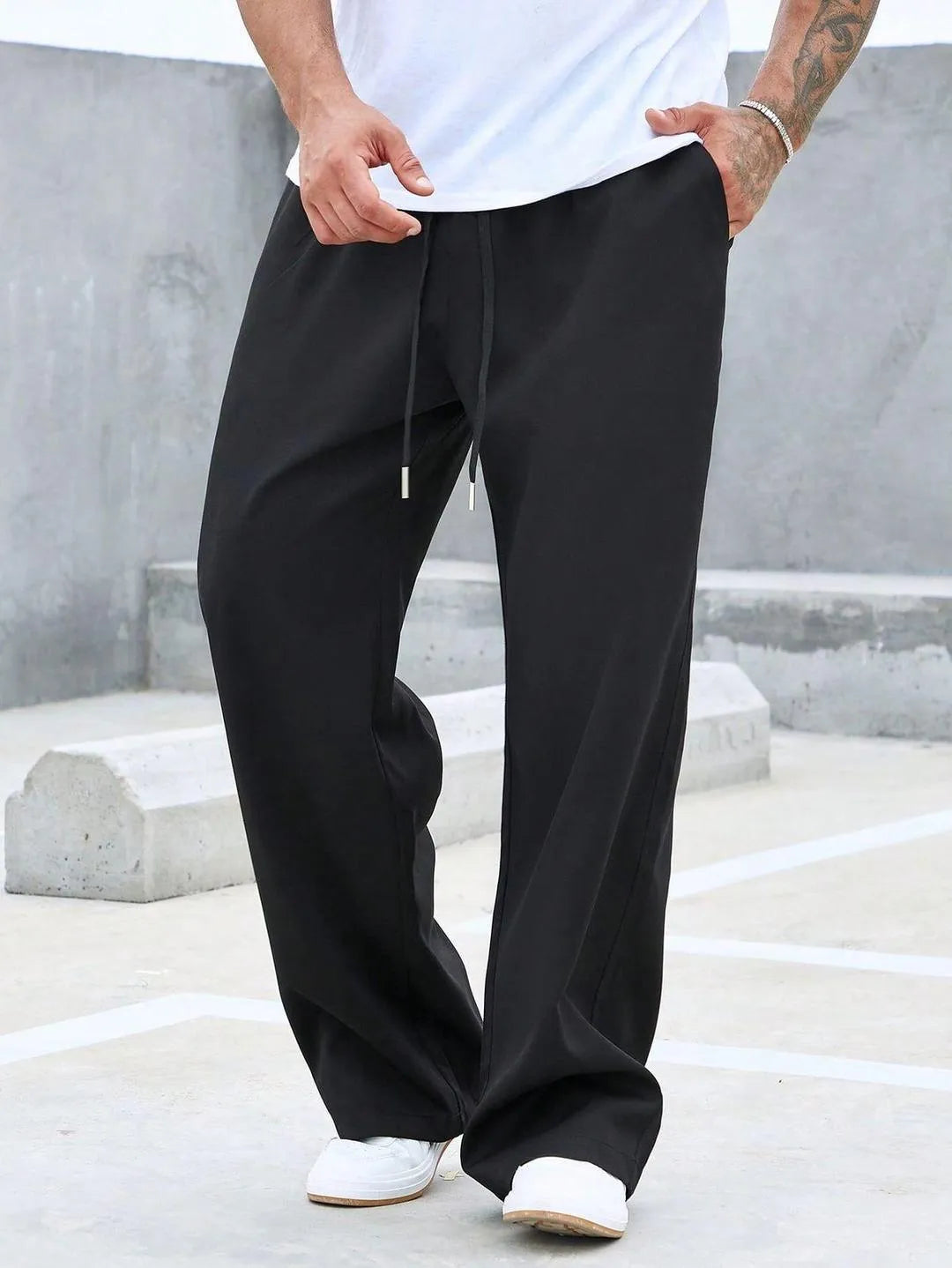 Men's Micro Plain Trouser - VELOURA