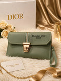 Women's Leather Plain Hand Bag-VELOURA
